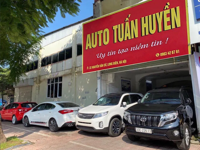 Banner cửa hàng TUẤN HUYỀN AUTO