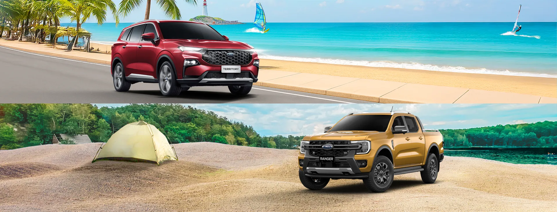 Banner cửa hàng DANA FORD BÌNH ĐỊNH 