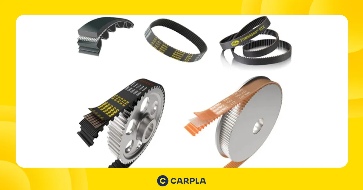 Dây curoa là gì? Cấu tạo và tính ứng dụng đối với xe ô tô