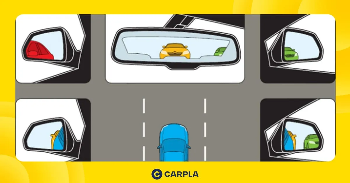 Hướng dẫn cách nhìn gương chiếu hậu khi lùi xe an toàn nhất