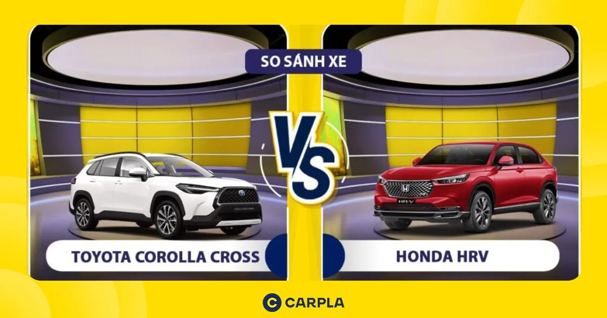 So sánh Toyota Corolla Cross và Honda HR-V: Nên mua xe nào?