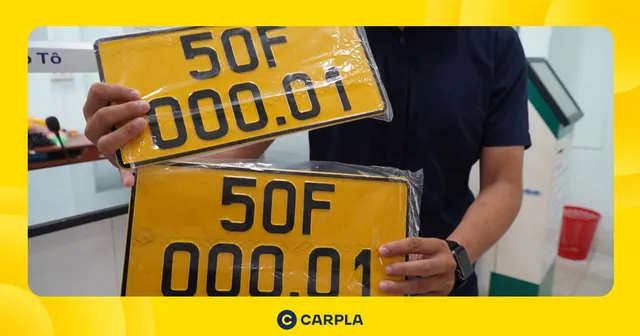 Xe biển vàng là gì? Quy định mới và đối tượng được áp dụng