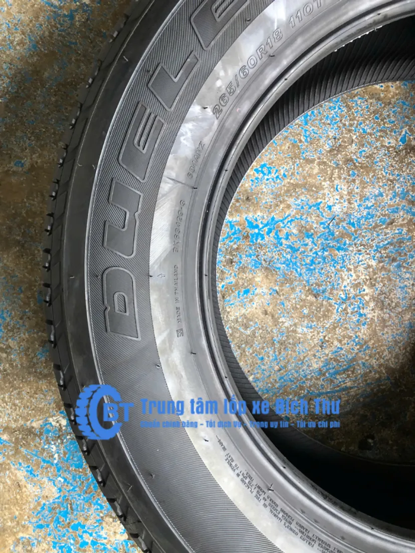 Hình ảnh xe Lốp Bridgestone 265/60R18 D684 Thái Lan ( Ford OE: Ranger, Chevrolet OE: Colorado, Toyota OE: Fortun