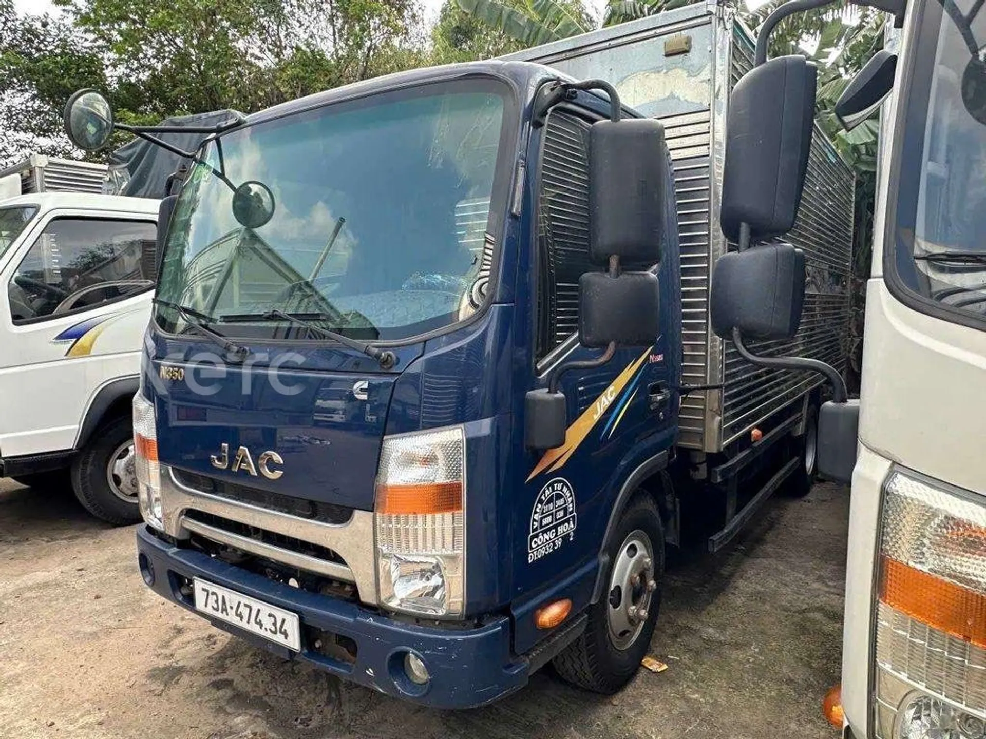 Hình ảnh phụ kiện Xe tải JAC 2023 Xanh 100.0 km 3 tấn