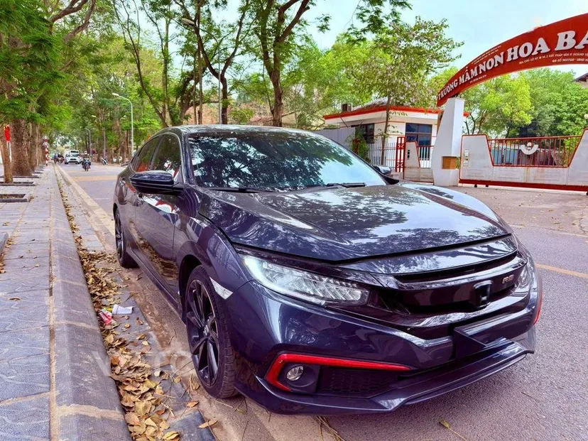 Hình ảnh xe Honda Civic 2021 Xanh 1 km