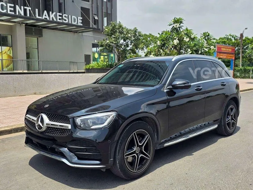 Hình ảnh xe Mercedes GLC300 4Matic 2021 Đen 27.666 km