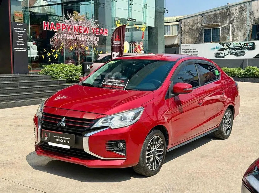 Hình ảnh xe Mitsubishi Attrage 2022 Đỏ 52.400 km