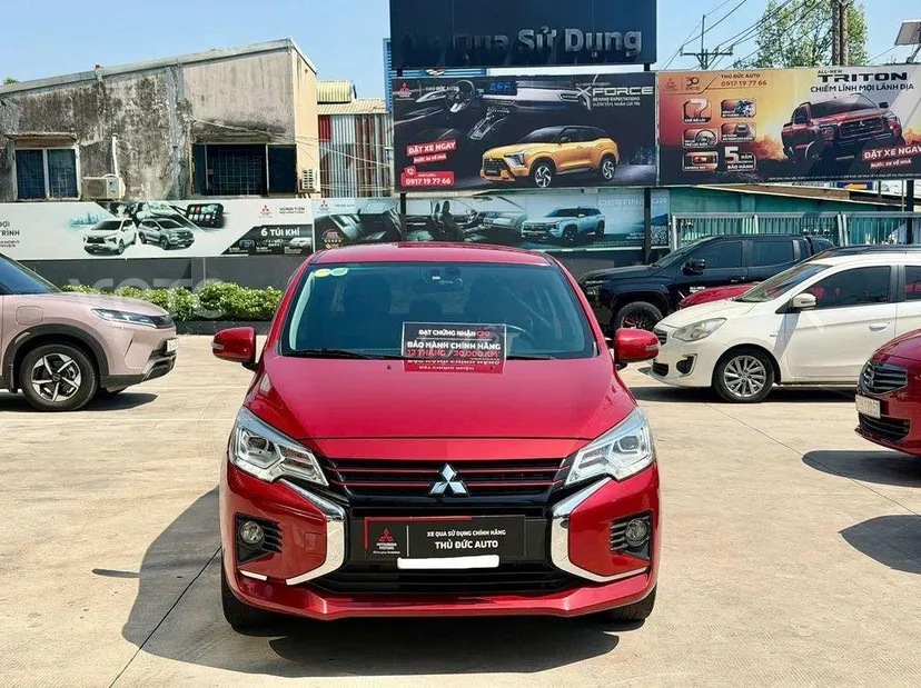 Hình ảnh xe Mitsubishi Attrage 2022 Đỏ 52.400 km