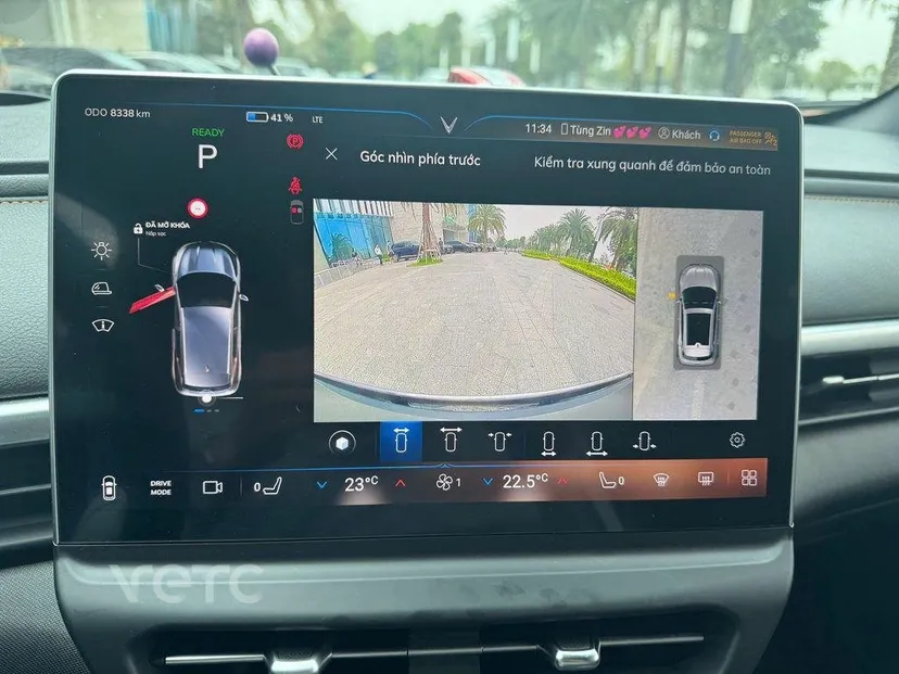 Hình ảnh xe Vinfast VF6 2024 Xanh 8.000 km