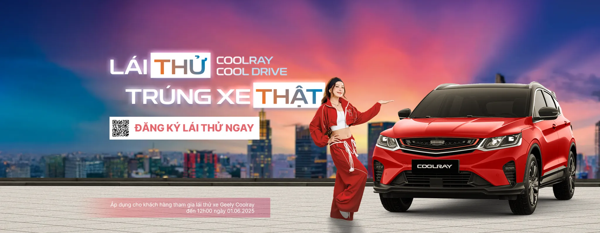 Banner cửa hàng GEELY THÁI NGUYÊN