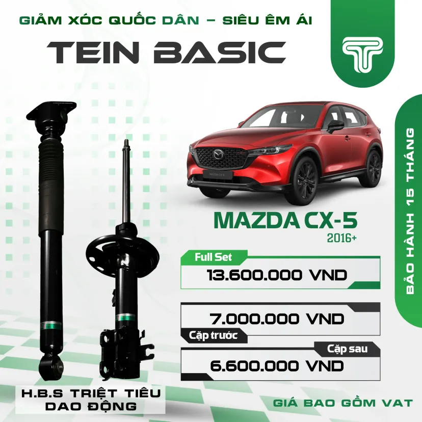Hình ảnh xe Phuộc Nhún MAZDA CX-5 (2016+) TEIN BASIC