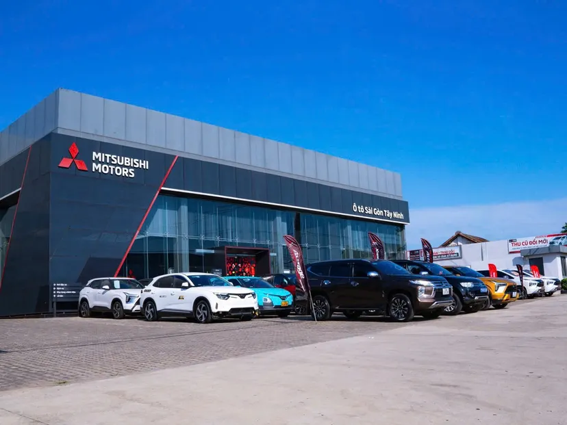 Banner cửa hàng MITSUBISHI TÂY NINH