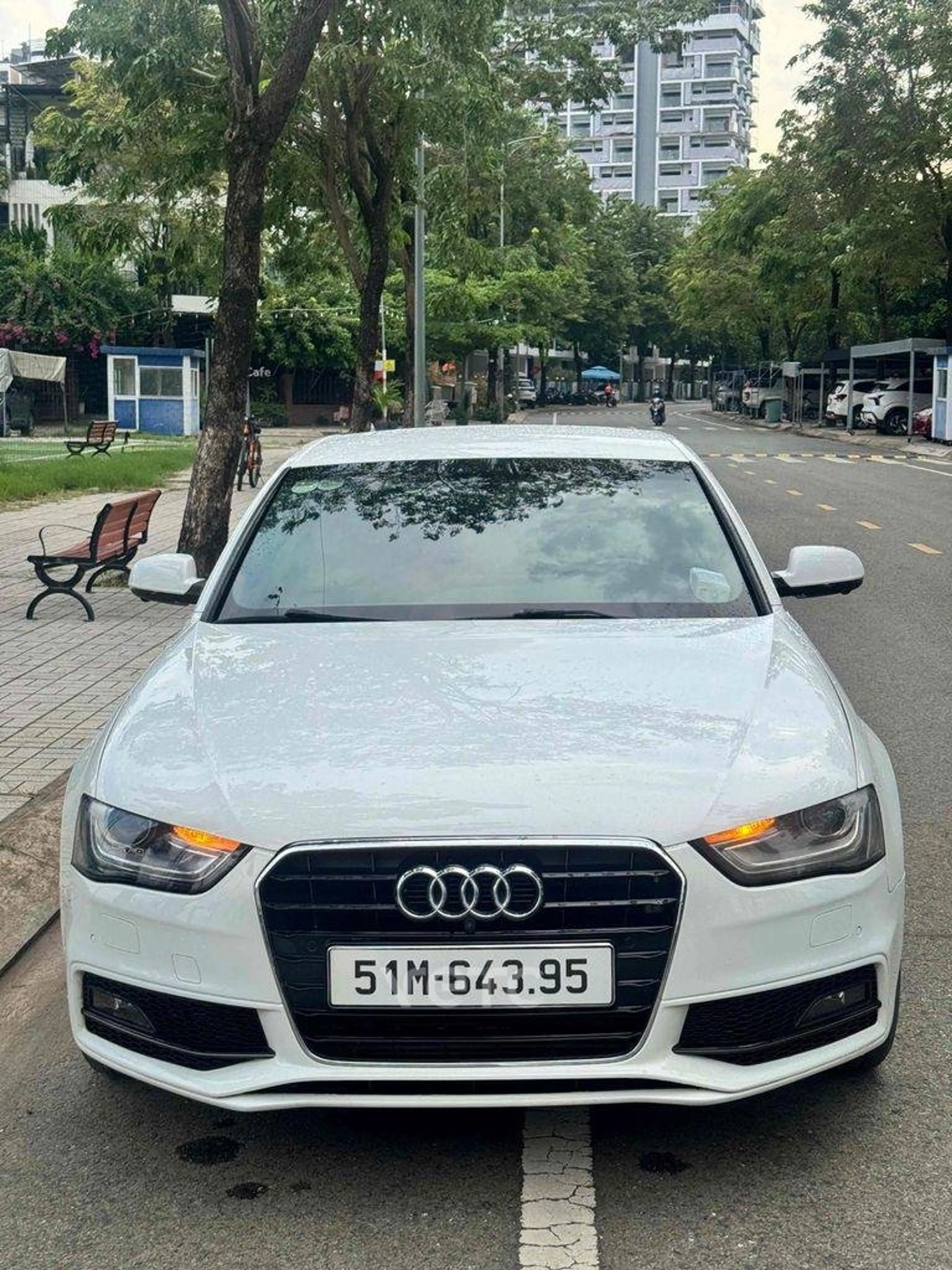 Ảnh xe Audi A4 2015 Trắng 70.000 km