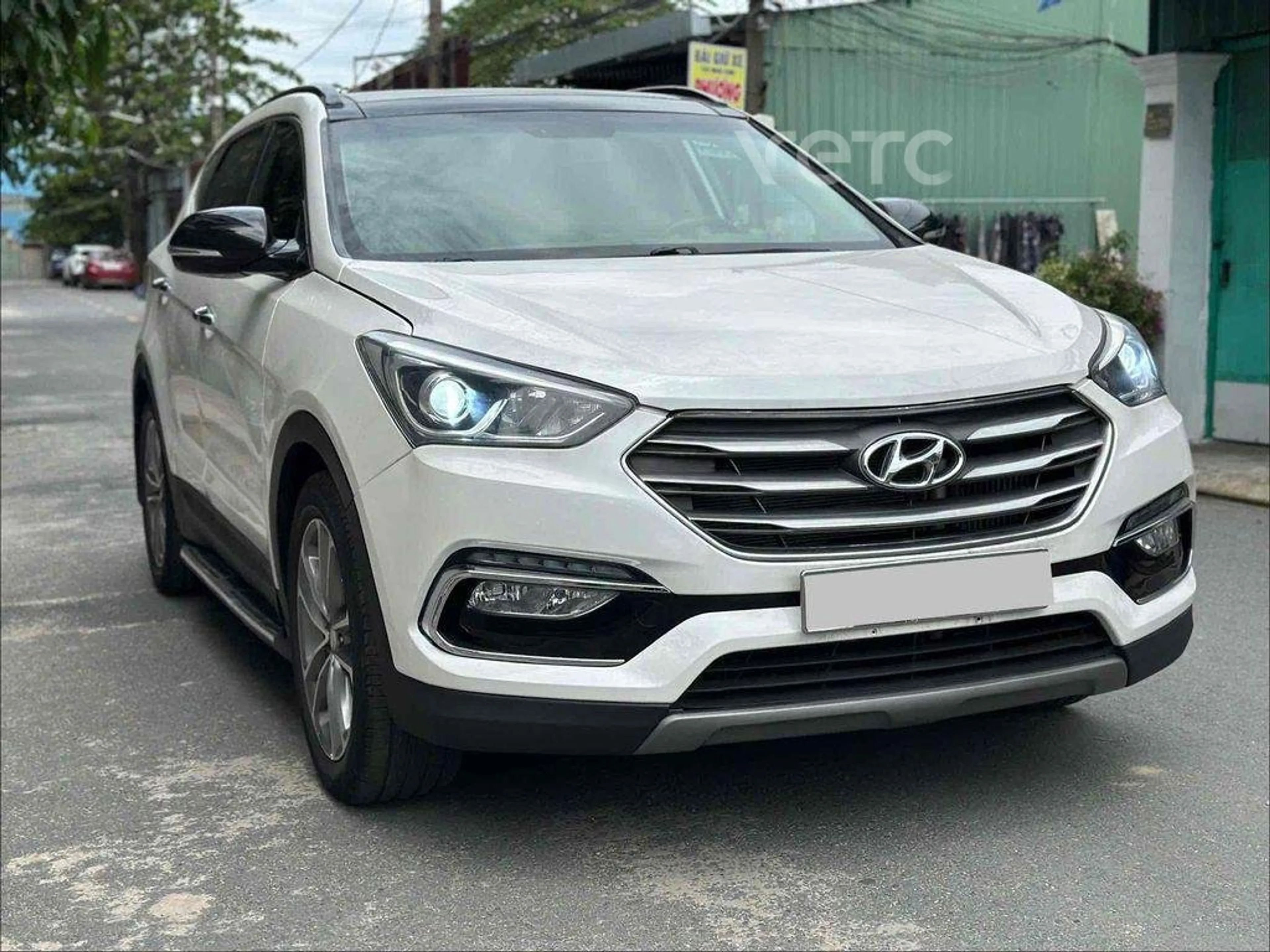 Ảnh xe Hyundai Santa Fe 2018 Trắng 87.000 km
