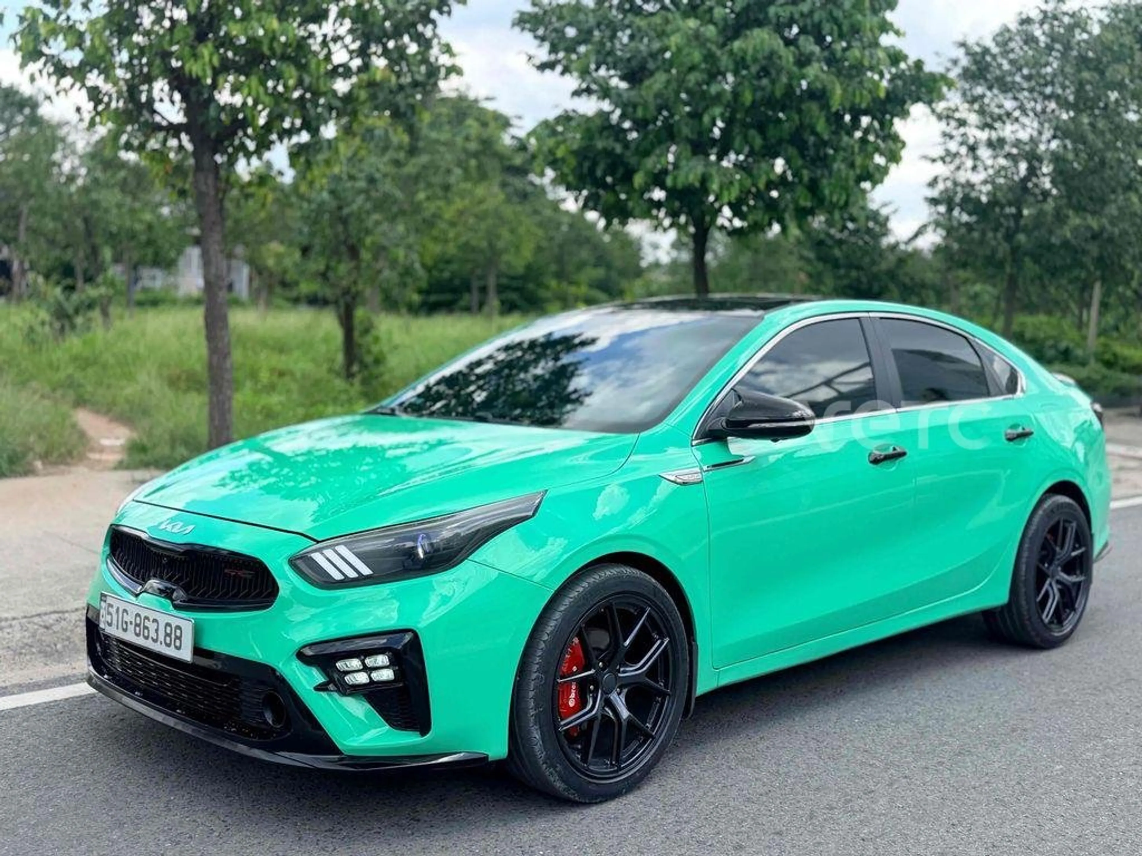 Ảnh xe KIA Cerato 2018 Xanh lá 60.000 km