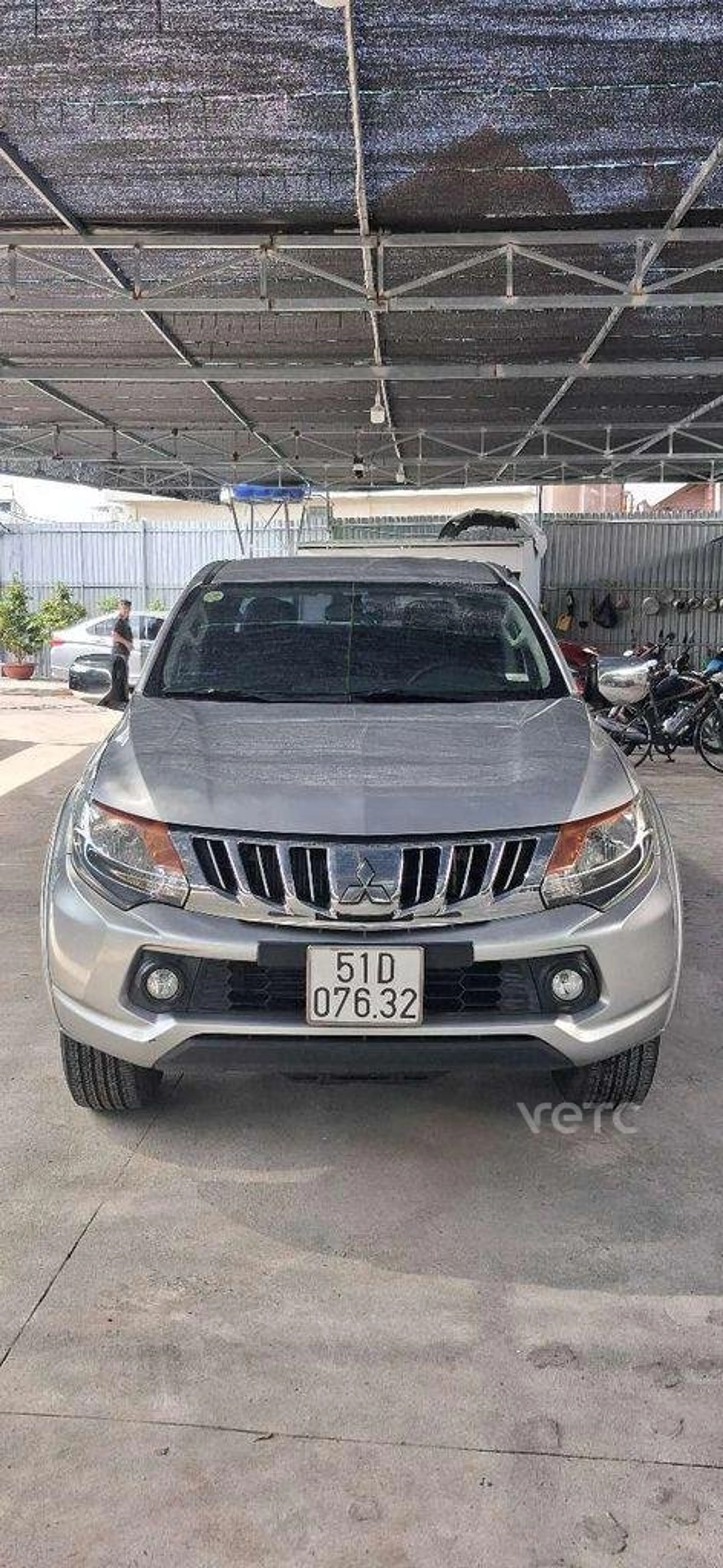 Ảnh xe Mitsubishi Triton 2016 Bạc 141.000 km