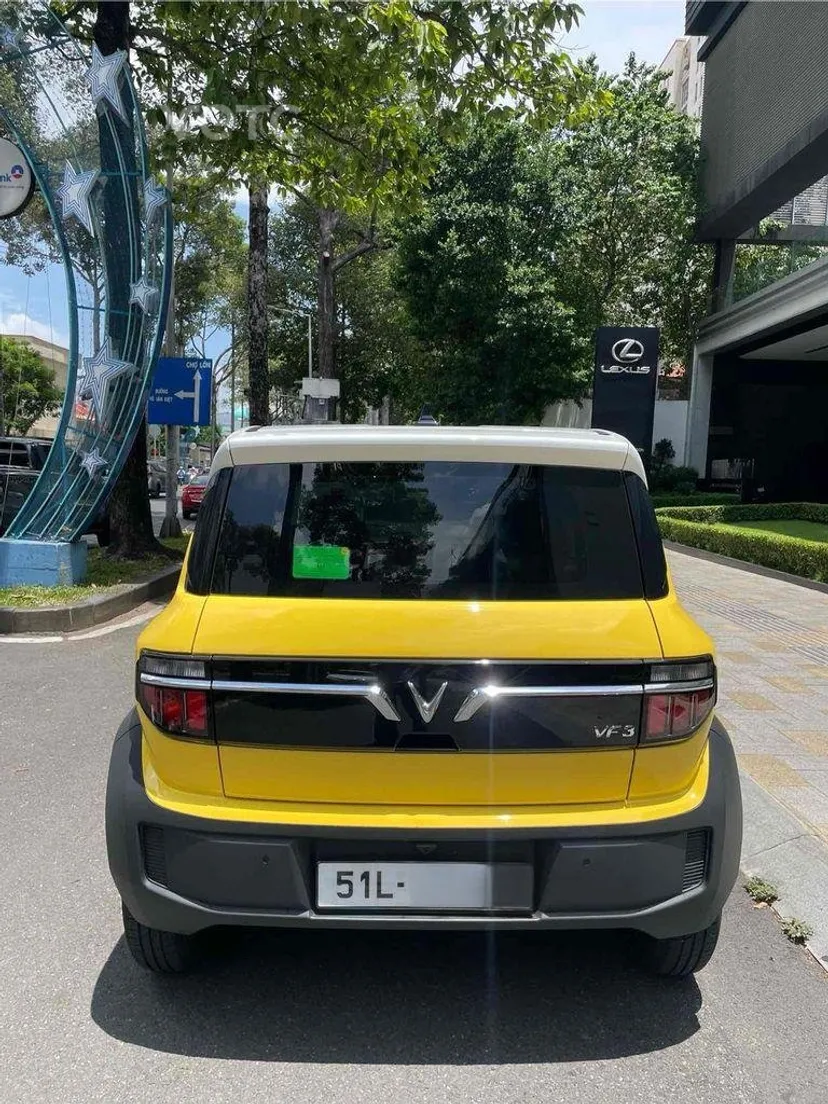 Hình ảnh xe Vinfast VF3 2025 Vàng 5.000 km