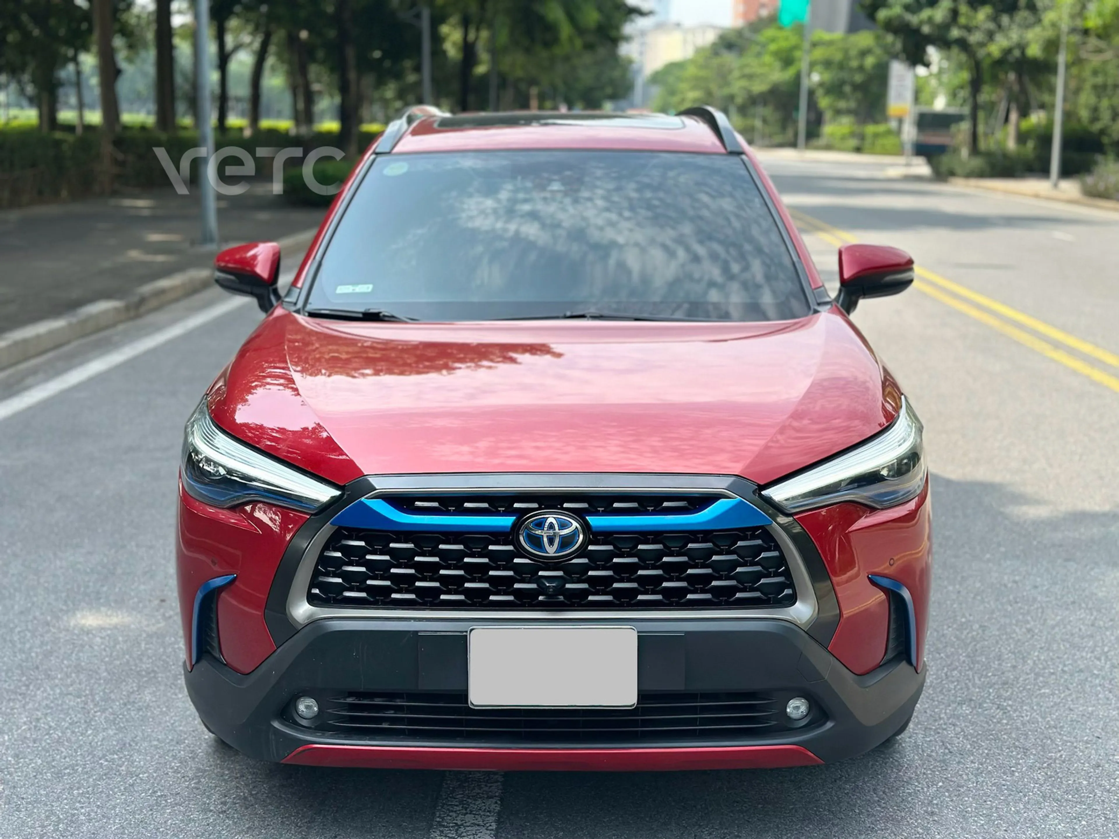 Ảnh xe Toyota Corolla Cross 1.8HV 2021 Đỏ 60.000 km