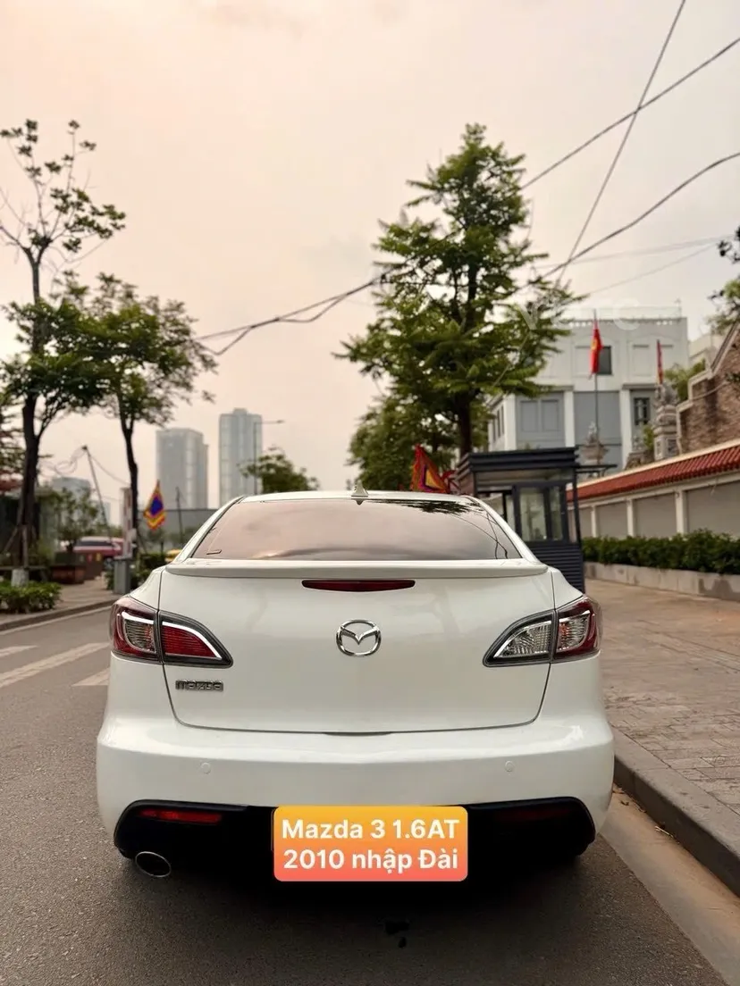 Hình ảnh xe MAZDA 3 1.6S 2010 TRẮNG 120.000 KM