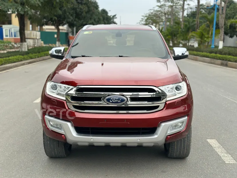 Hình ảnh xe FORD EVEREST 2.2TITANIUM 4X2 2016 ĐỎ 95.000 KM
