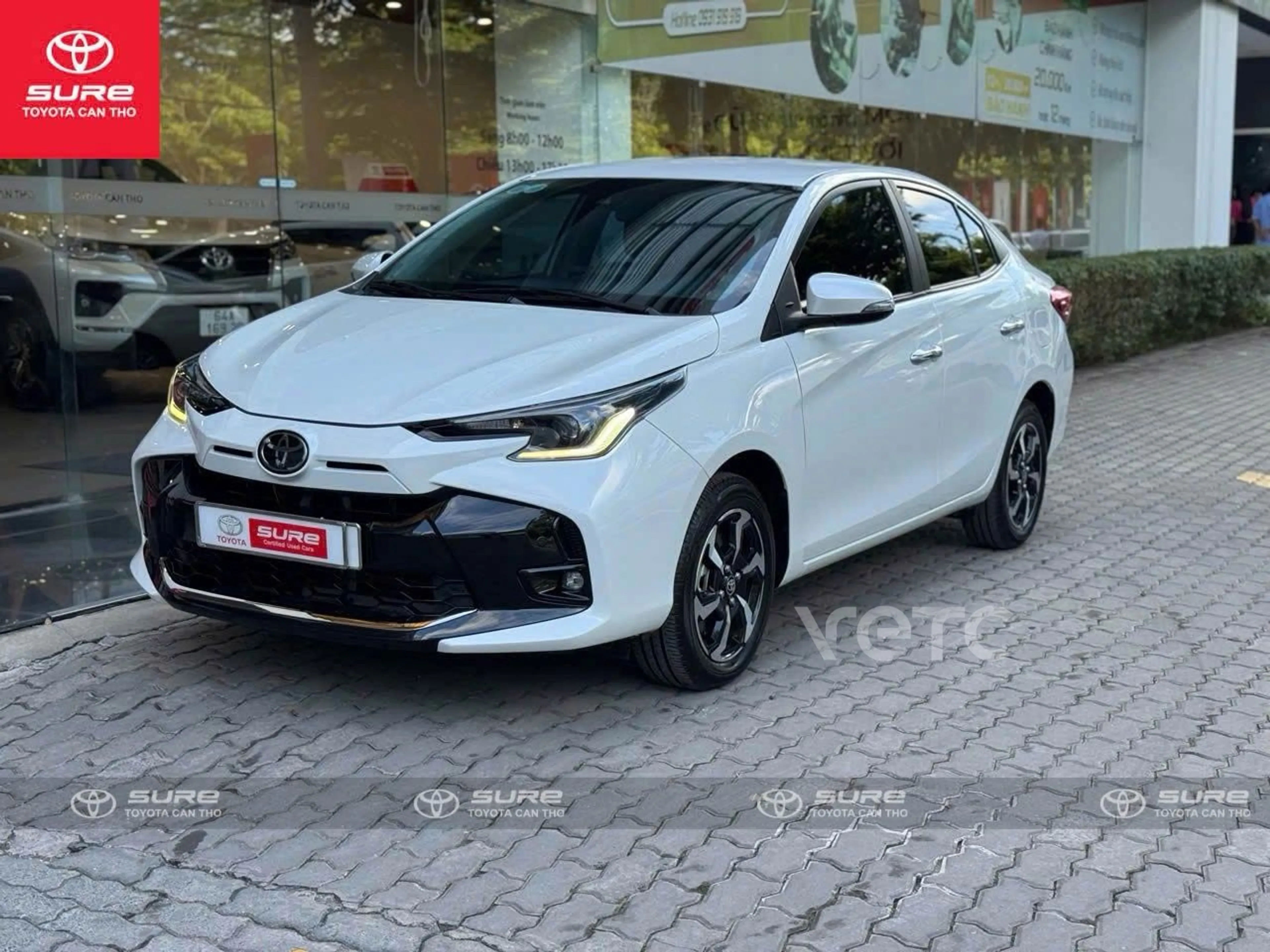 Ảnh xe Toyota Vios CVT 2024 Trắng 99.000 km