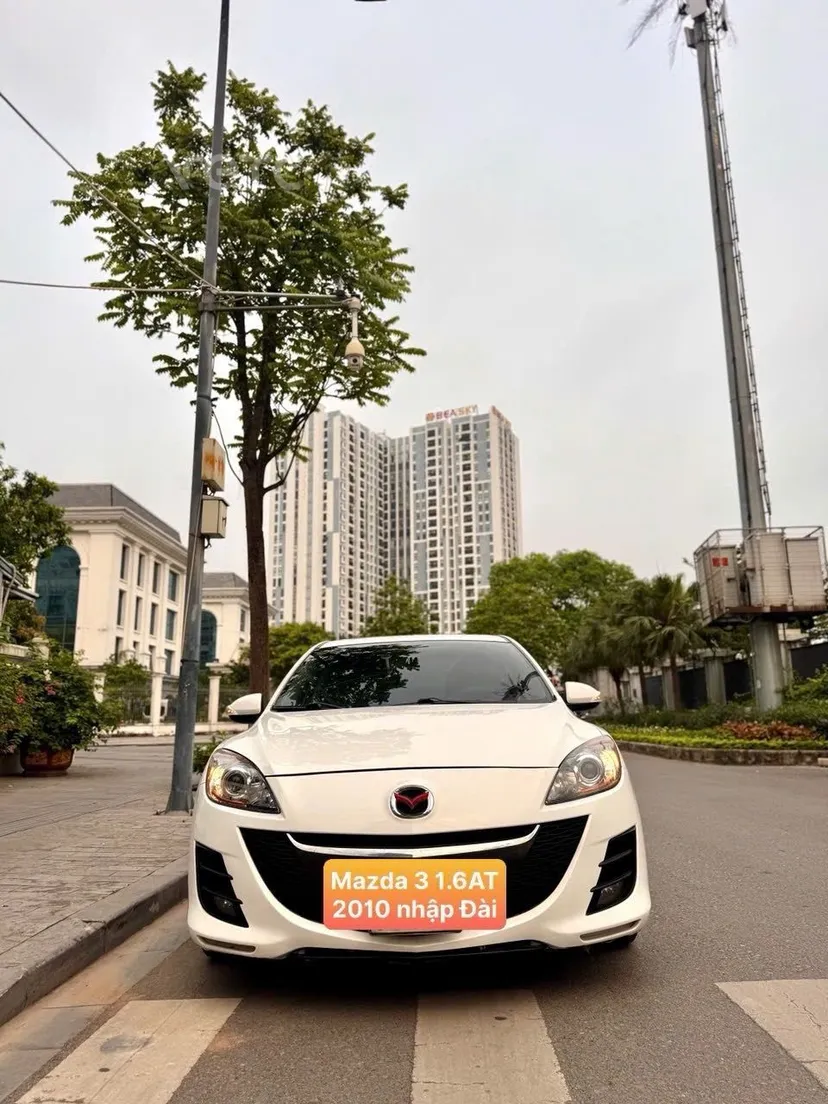 Hình ảnh xe MAZDA 3 1.6S 2010 TRẮNG 120.000 KM