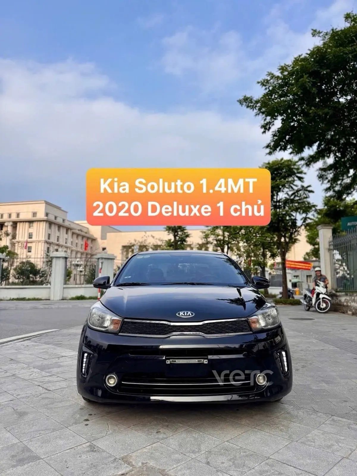 Hình ảnh xe KIA SOLUTO 1.4MT DELUXE 2020 ĐEN 86.000 KM