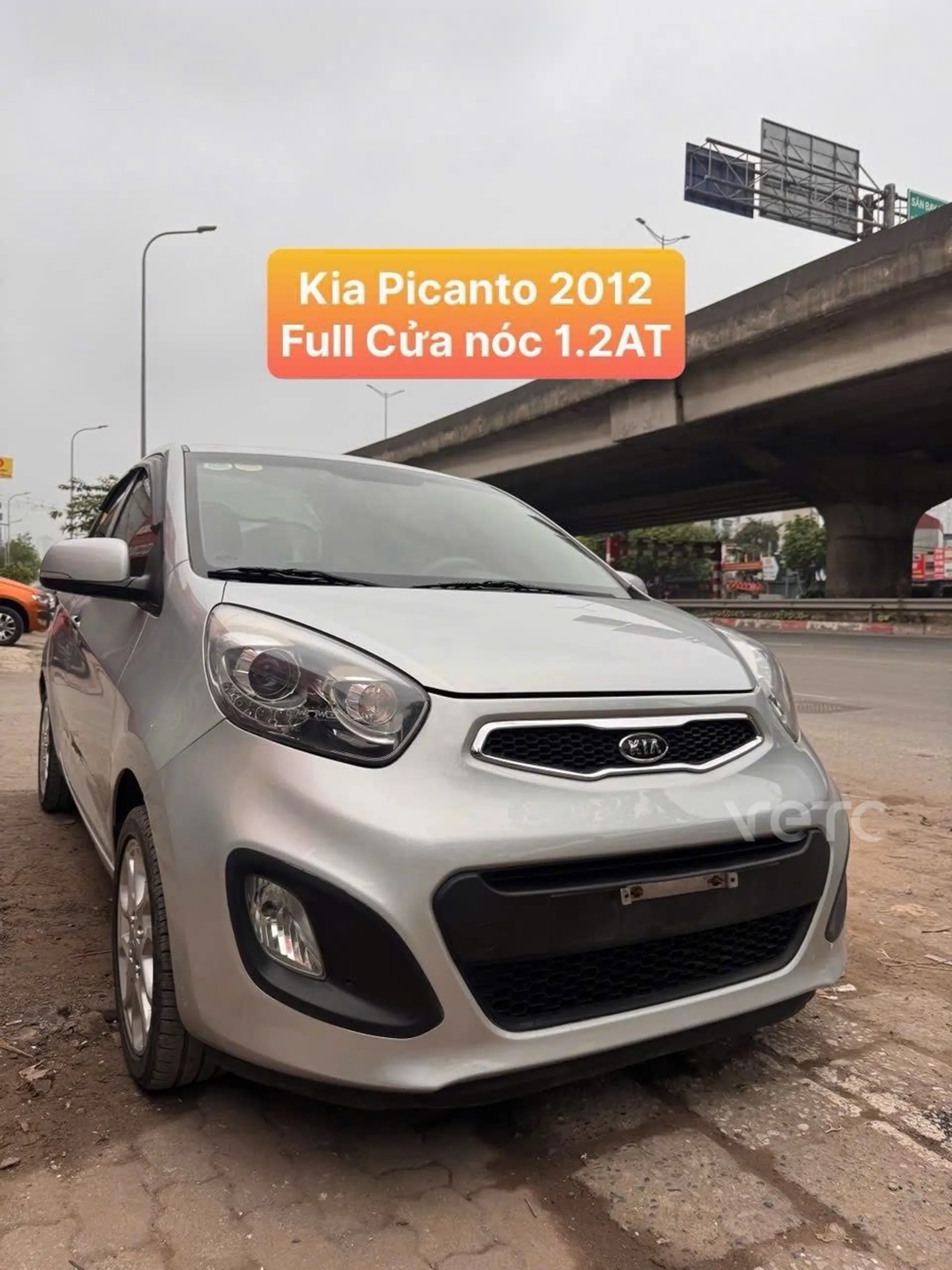 Hình ảnh xe KIA PICANTO 1.25AT 2012 BẠC 120.000 KM