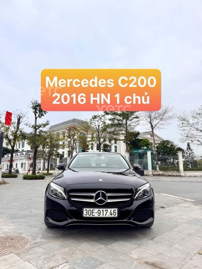 Hình ảnh xe MERCEDES-BENZ C-CLASS 2016 ĐEN 90.000 KM