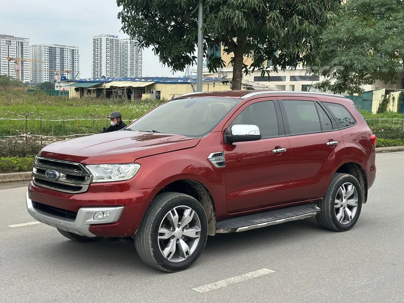 Hình ảnh xe FORD EVEREST 2.2TITANIUM 4X2 2016 ĐỎ 95.000 KM