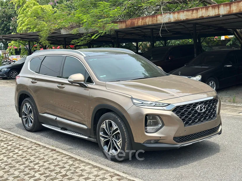 Hình ảnh xe HYUNDAI SANTA FE 2.4 4WD 2021 VÀNG 65.000 KM