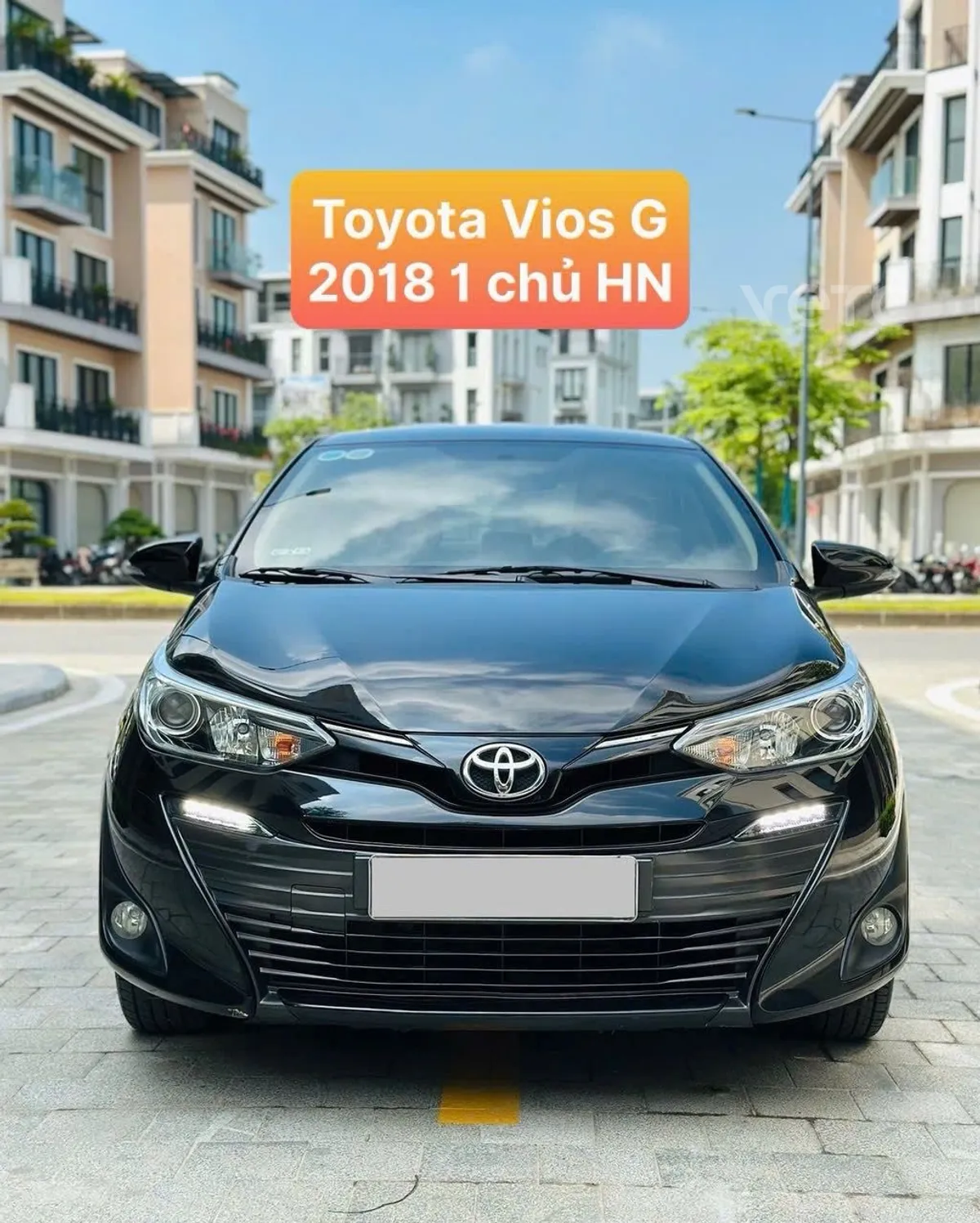 Hình ảnh xe Toyota Vios 1.5G 2018 Đen 75.000 km
