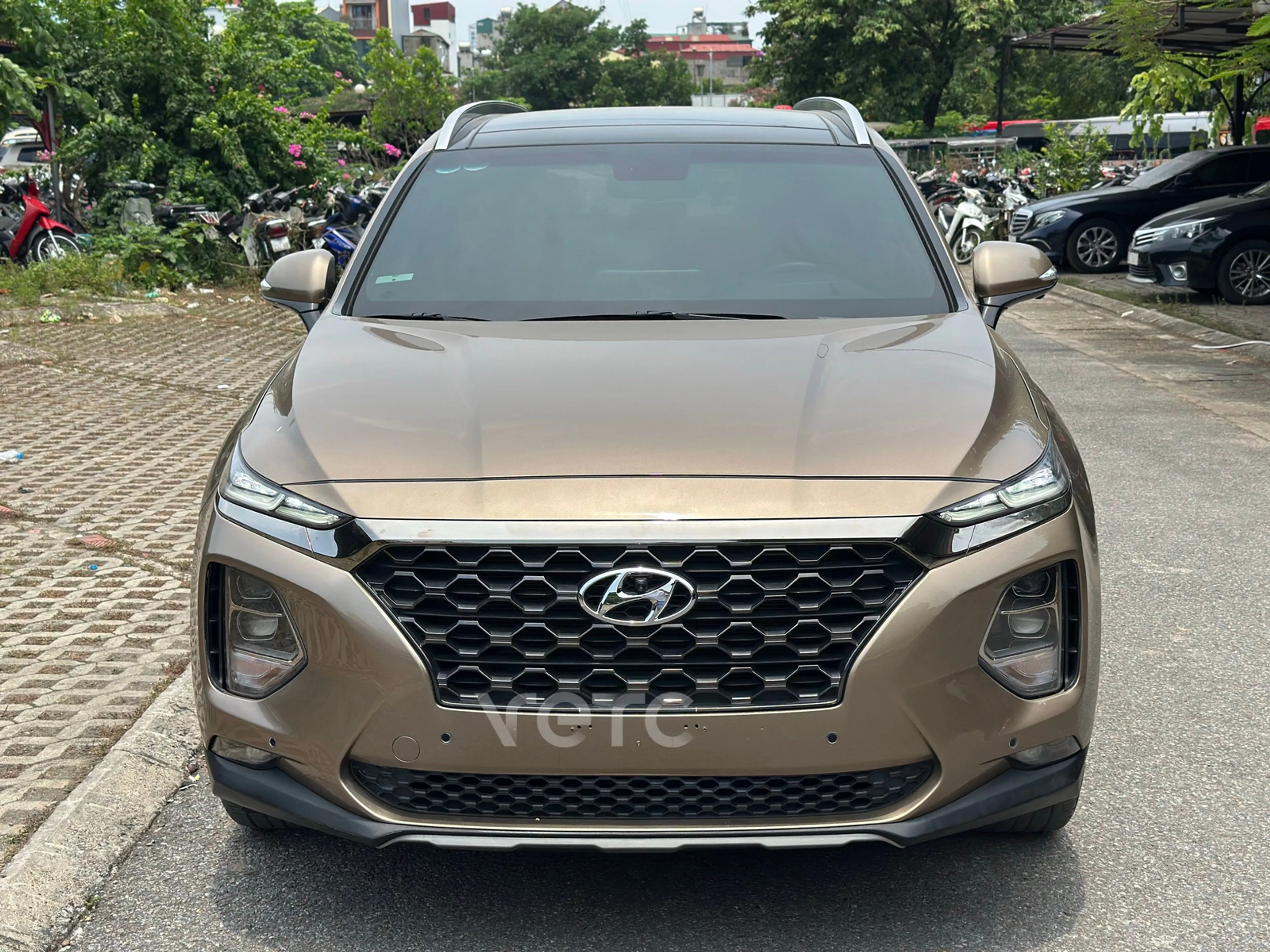 Ảnh xe Hyundai Santa Fe 2.4 4WD 2021 Vàng 65.000 km