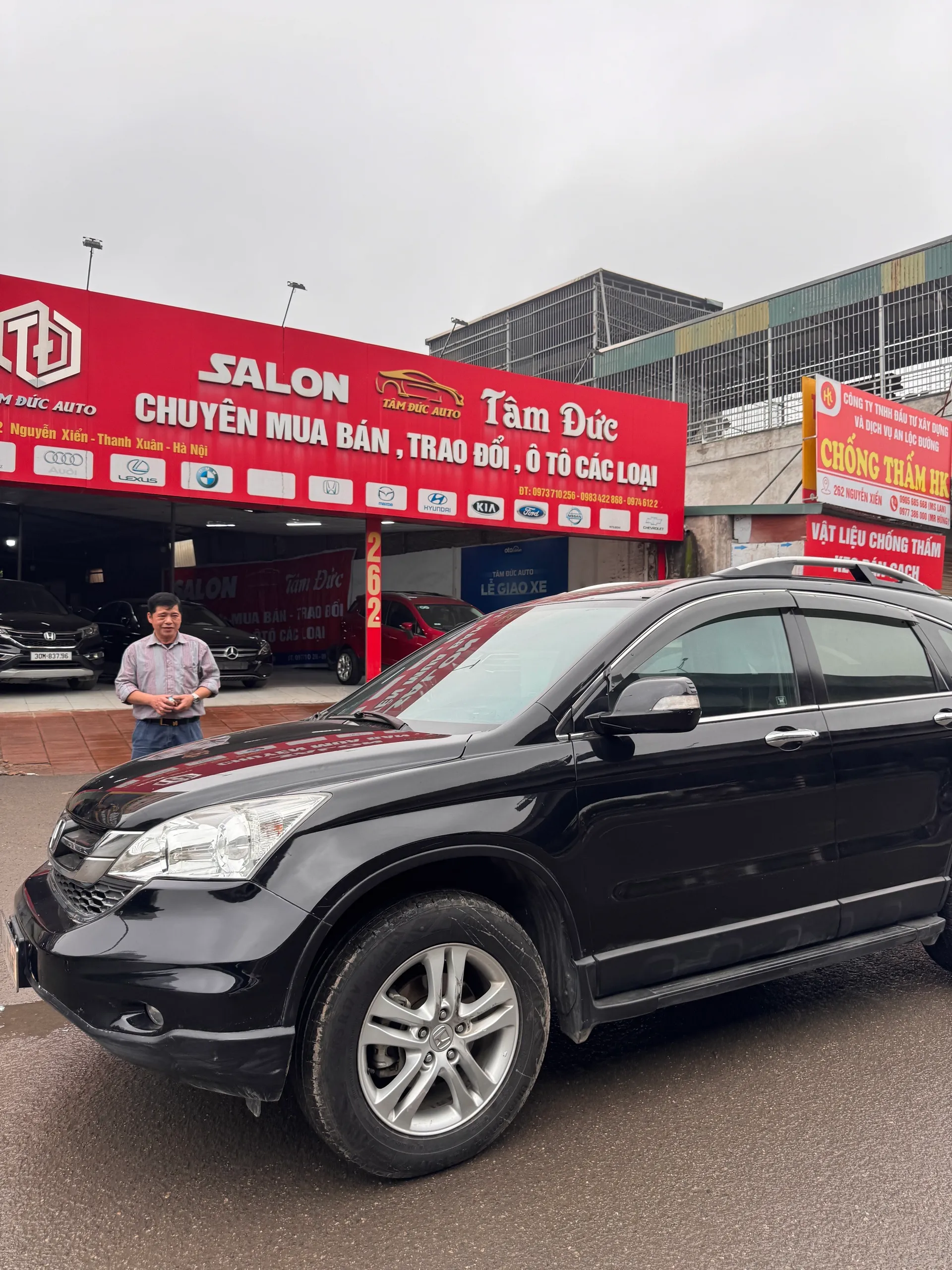 Banner cửa hàng Salon Ô Tô Tâm Đức
