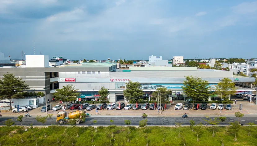 Banner cửa hàng TOYOTA CẦN THƠ
