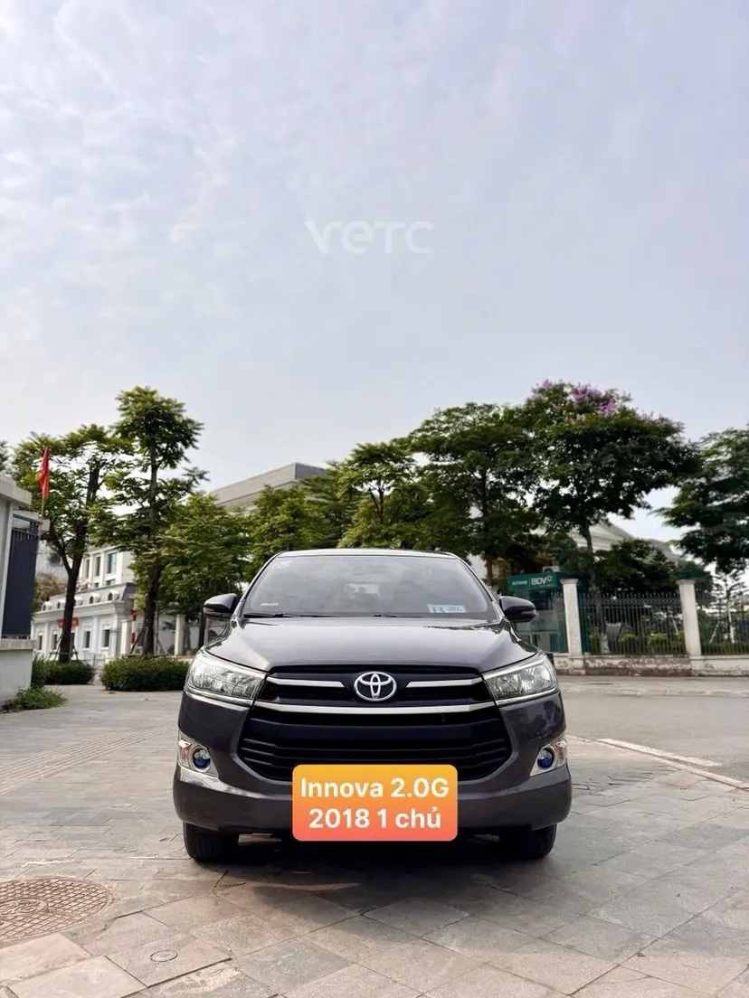 Hình ảnh xe TOYOTA INNOVA 2.0G 2018 XÁM 86.000 KM
