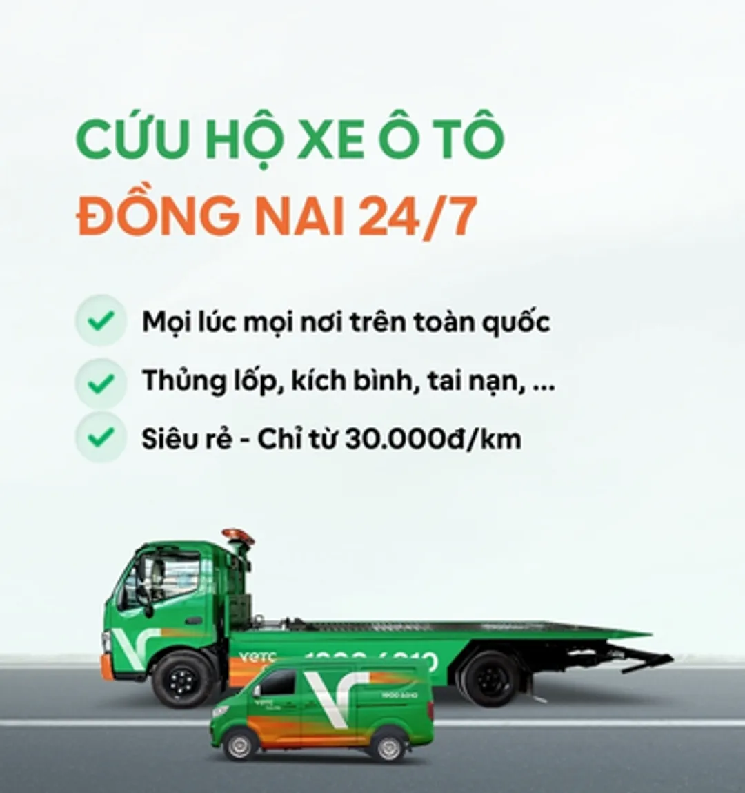 Banner cứu hộ khu vực Đồng Nai