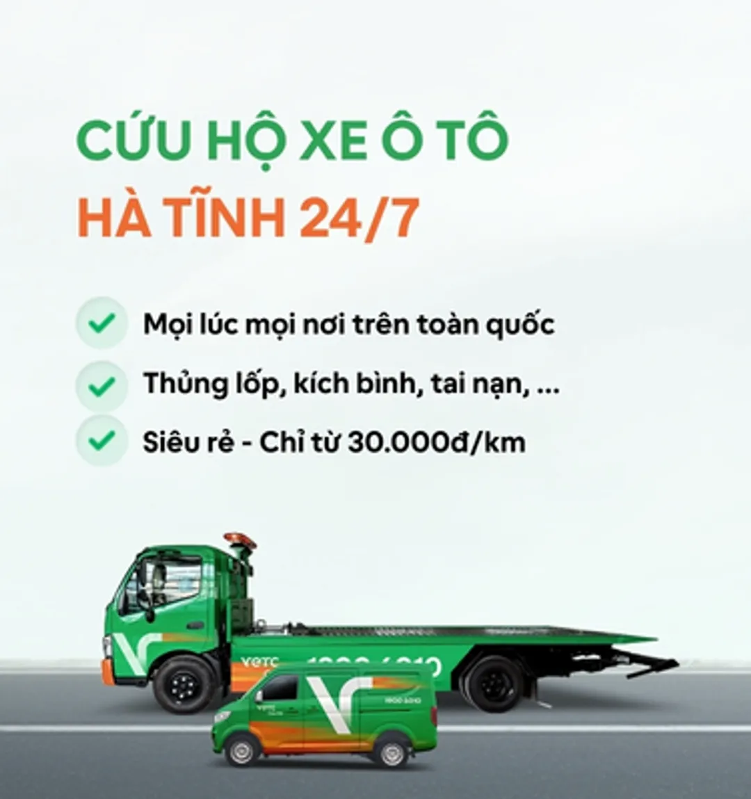 Banner cứu hộ khu vực Hà Tĩnh