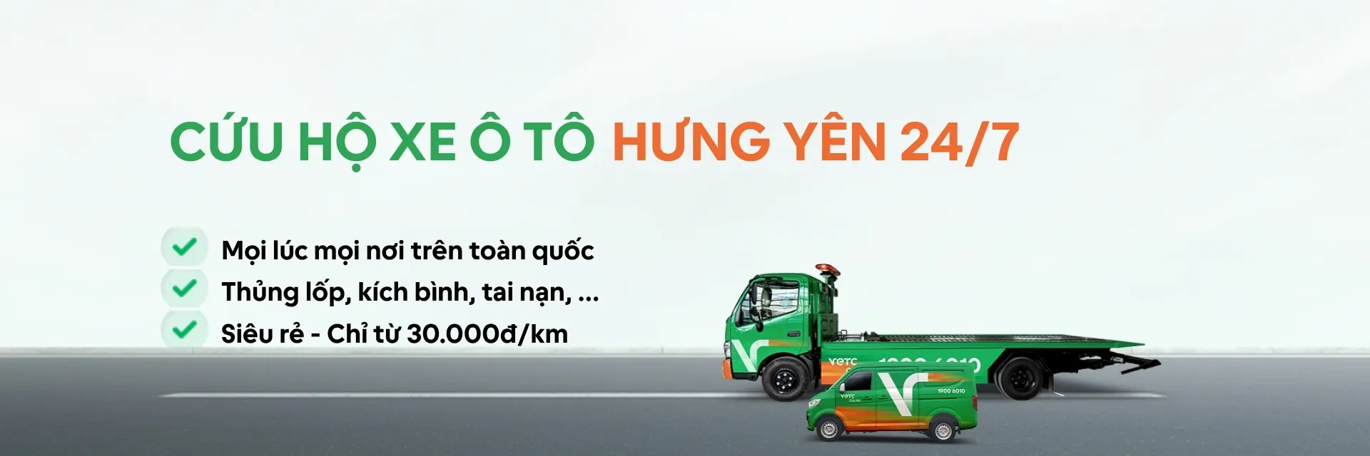 Banner cứu hộ khu vực Hưng Yên