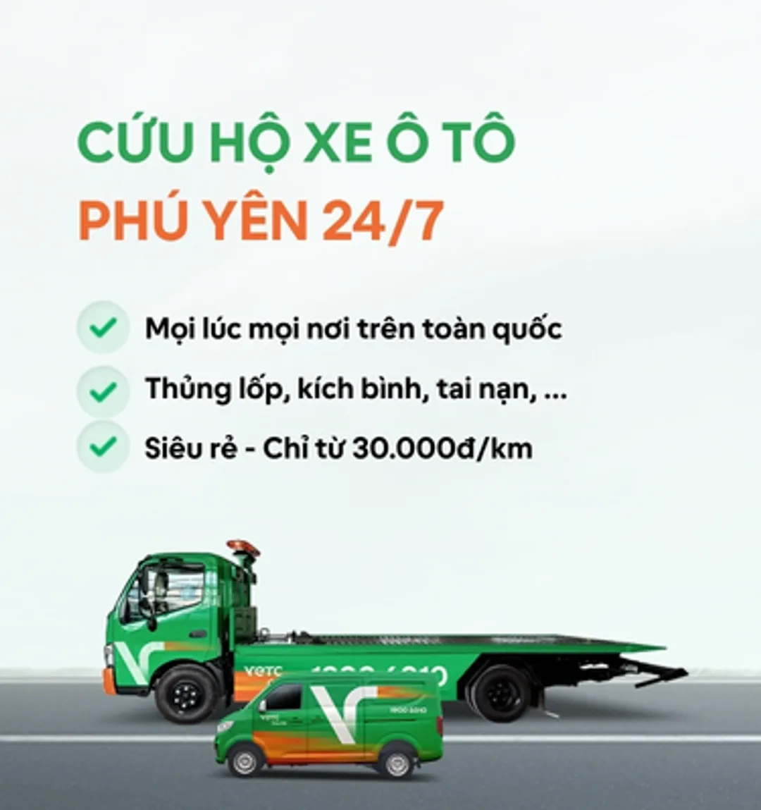 Banner cứu hộ khu vực Phú Yên