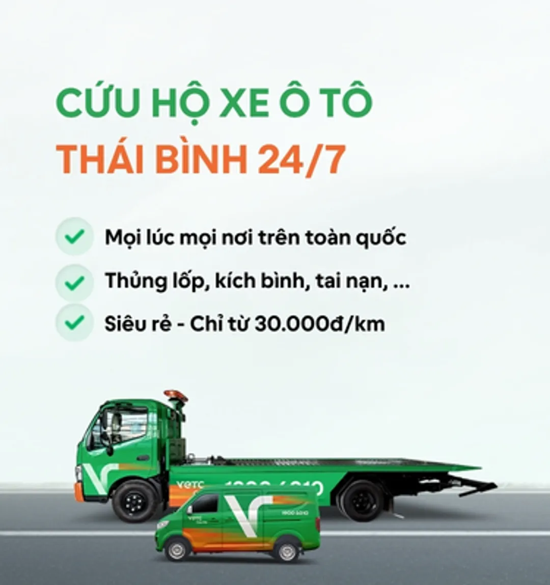 Banner cứu hộ khu vực Thái Bình