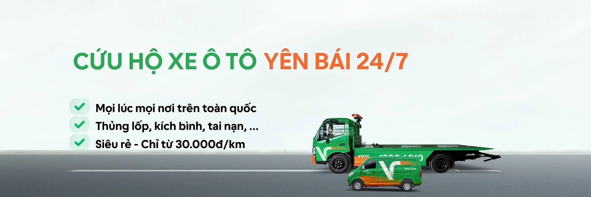 Banner cứu hộ khu vực Yên Bái