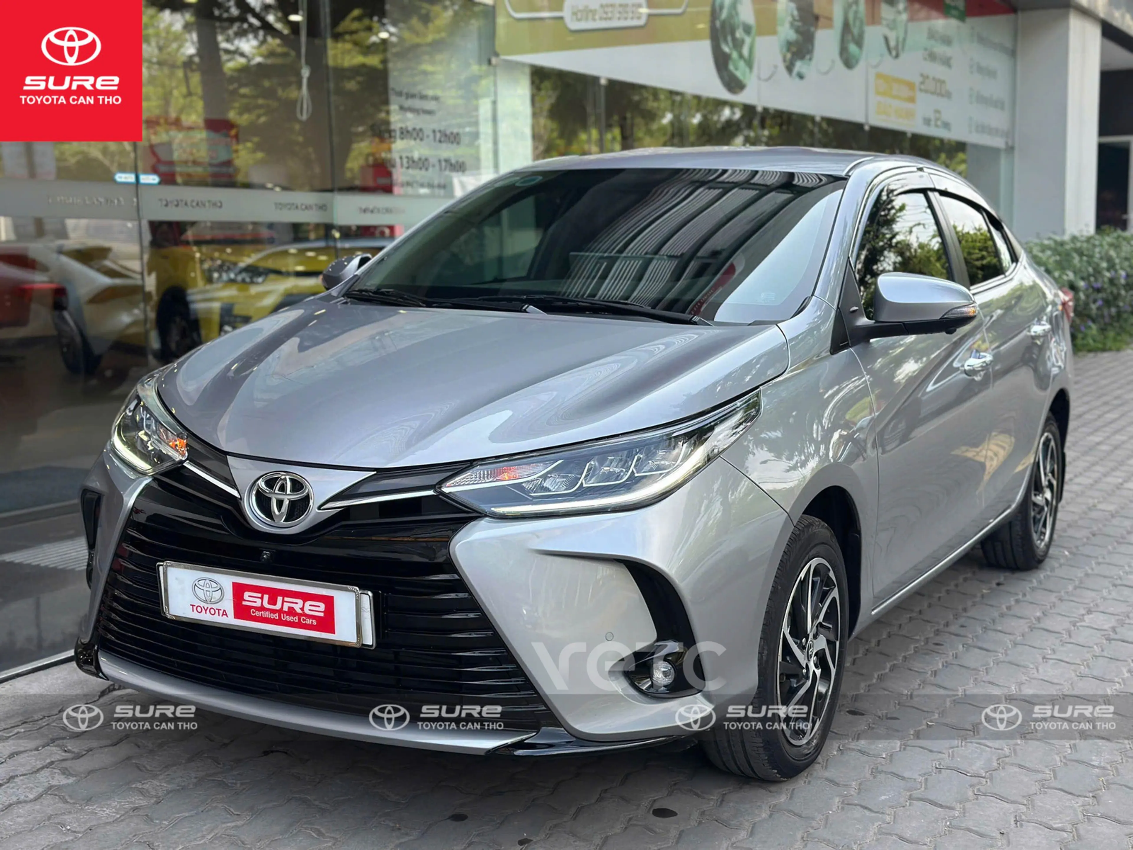 Ảnh xe Toyota Vios CVT 2022 Bạc 119.000 km