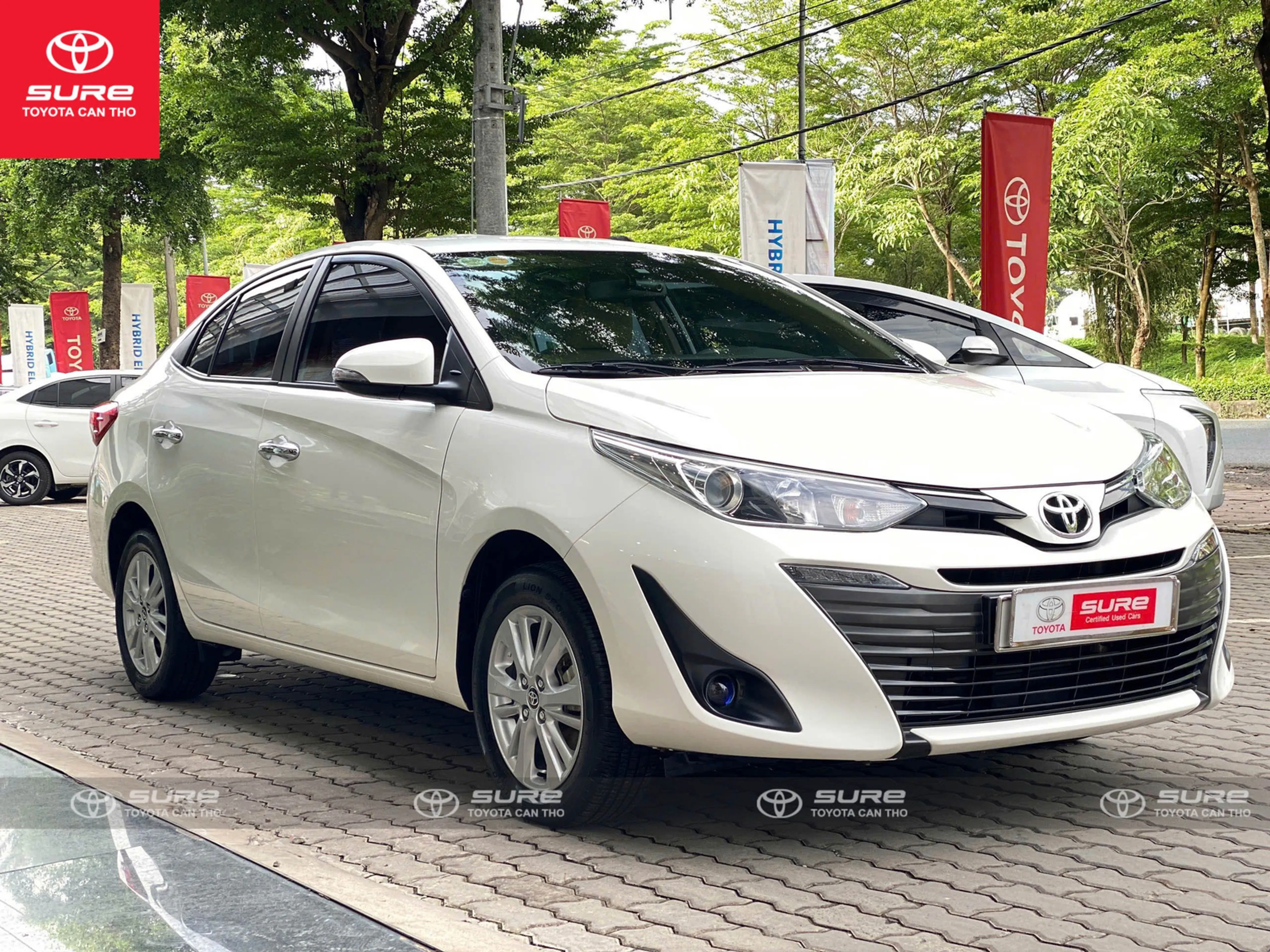 Ảnh xe Toyota Vios CVT 2018 Trắng 132.000 km