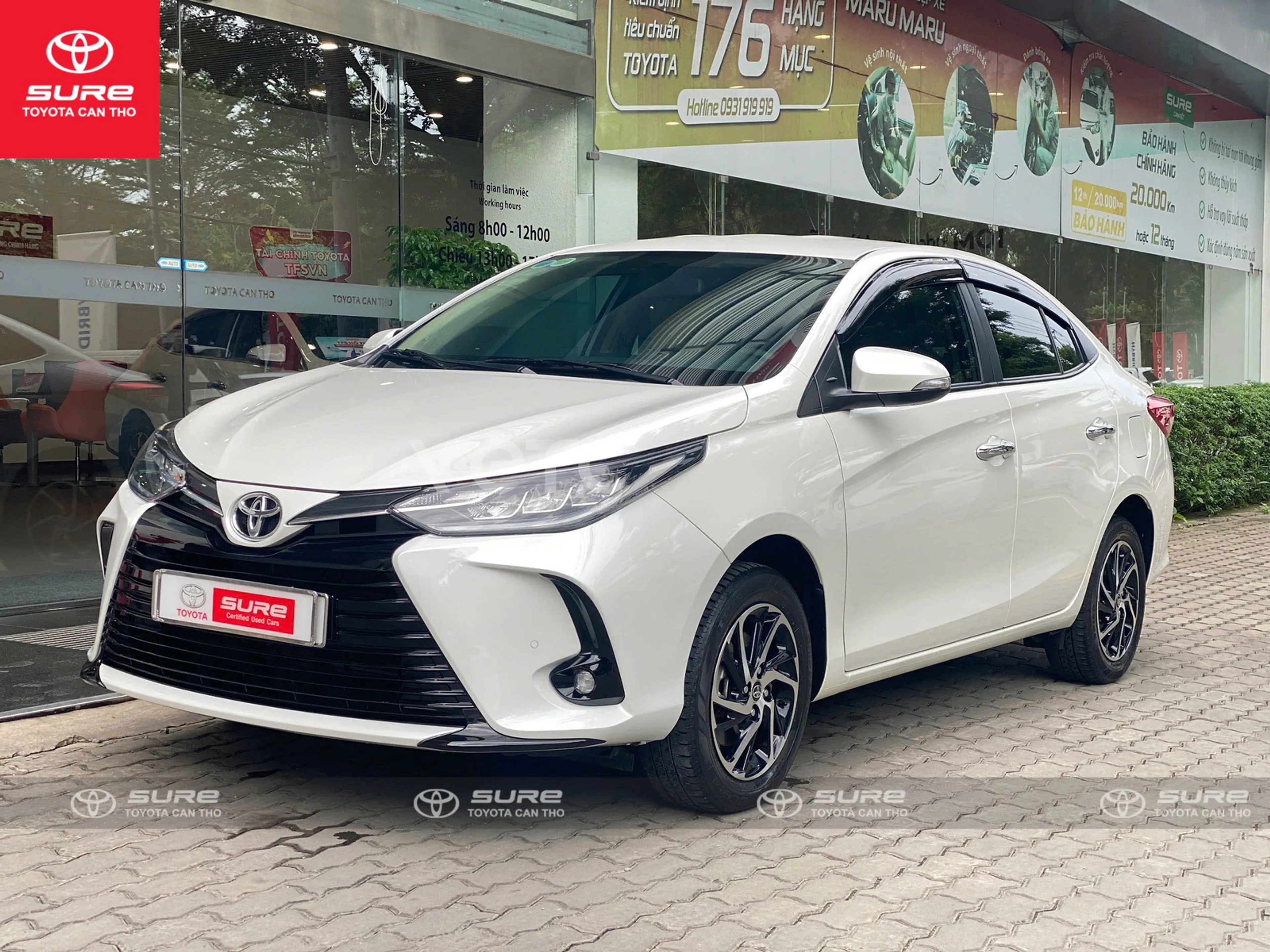 Ảnh xe Toyota Vios CVT 2022 Trắng 42.000 km