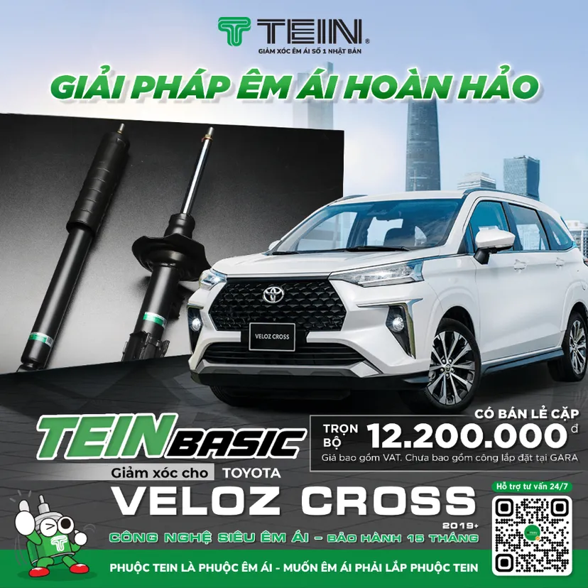 Hình ảnh xe Phuộc Nhún TOYOTA VELOZ (2019+) TEIN BASIC