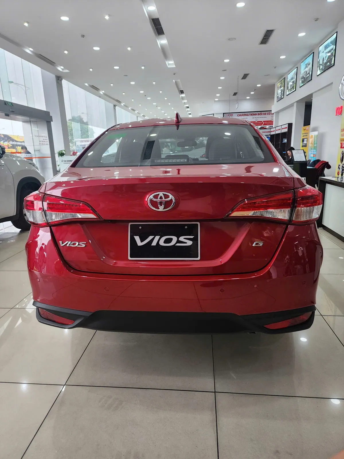 Hình ảnh xe TOYOTA VIOS 1.5G 2025 Màu Đỏ