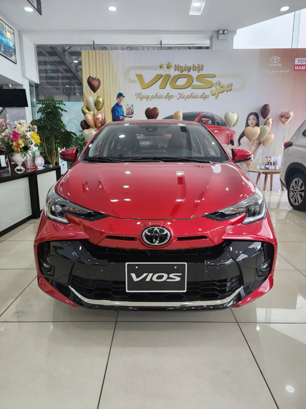 Hình ảnh xe TOYOTA VIOS 1.5G 2025 Màu Đỏ