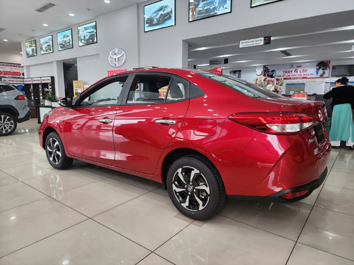 Hình ảnh xe TOYOTA VIOS 1.5G 2025 Màu Đỏ