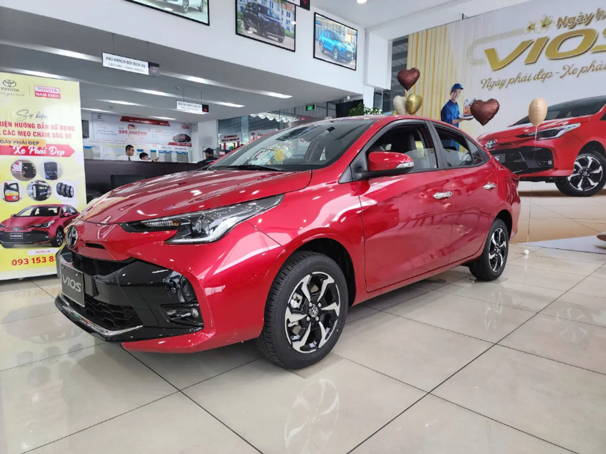 Hình ảnh xe TOYOTA VIOS 1.5G 2025 Màu Đỏ
